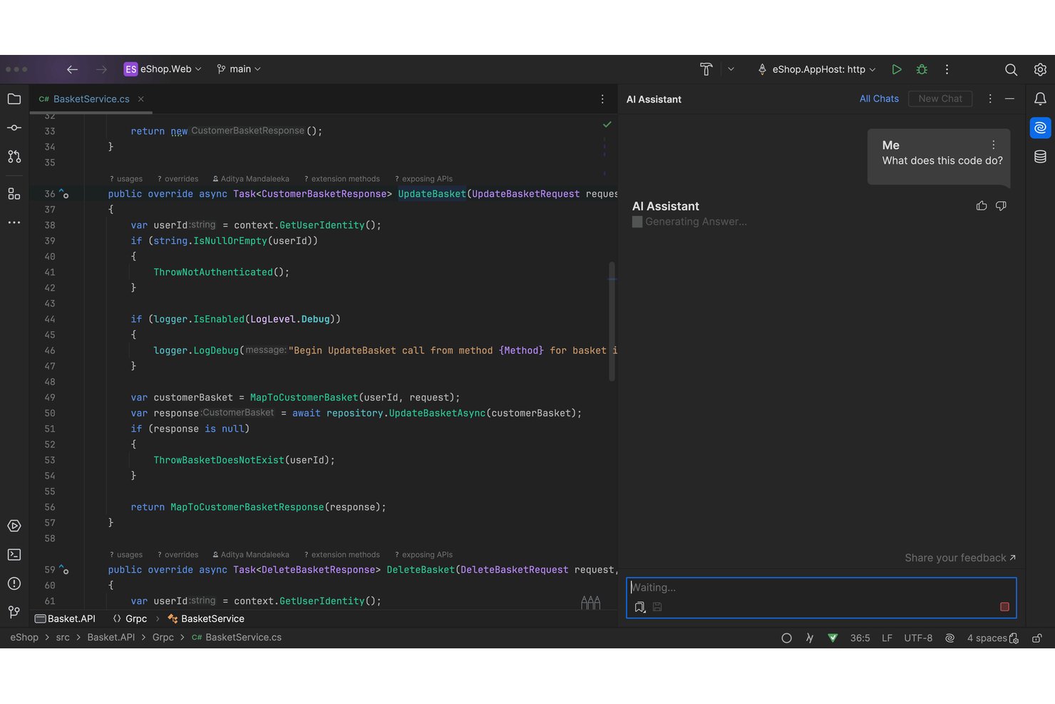 JetBrains AI screenshot - 10 Best AI Coding Tools in 2026