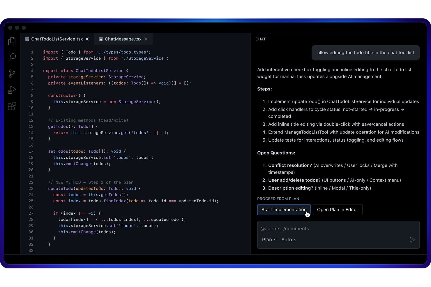 GitHub Copilot screenshot - 10 migliori assistenti di codice AI nel 2026