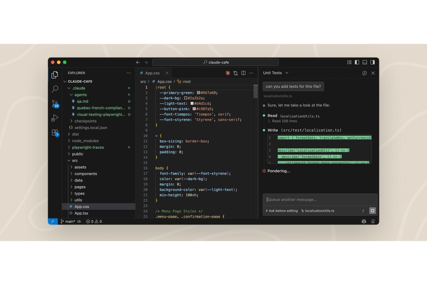 Claude Code screenshot - 10 migliori assistenti di codice AI nel 2026