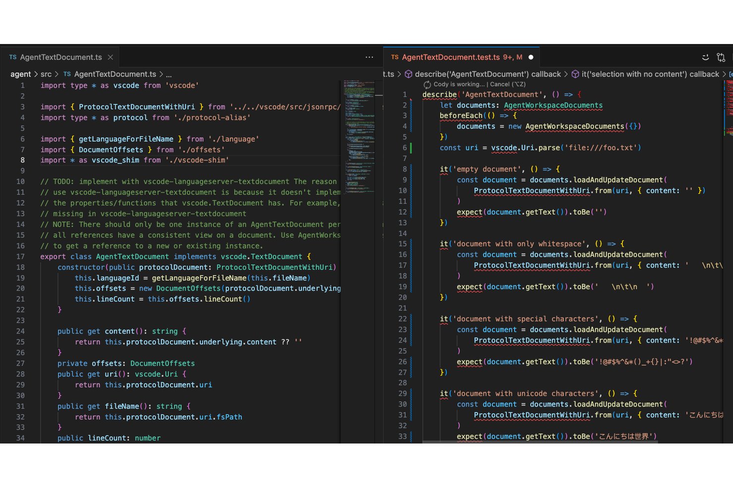 Sourcegraph screenshot - 10 migliori assistenti di codice AI nel 2026