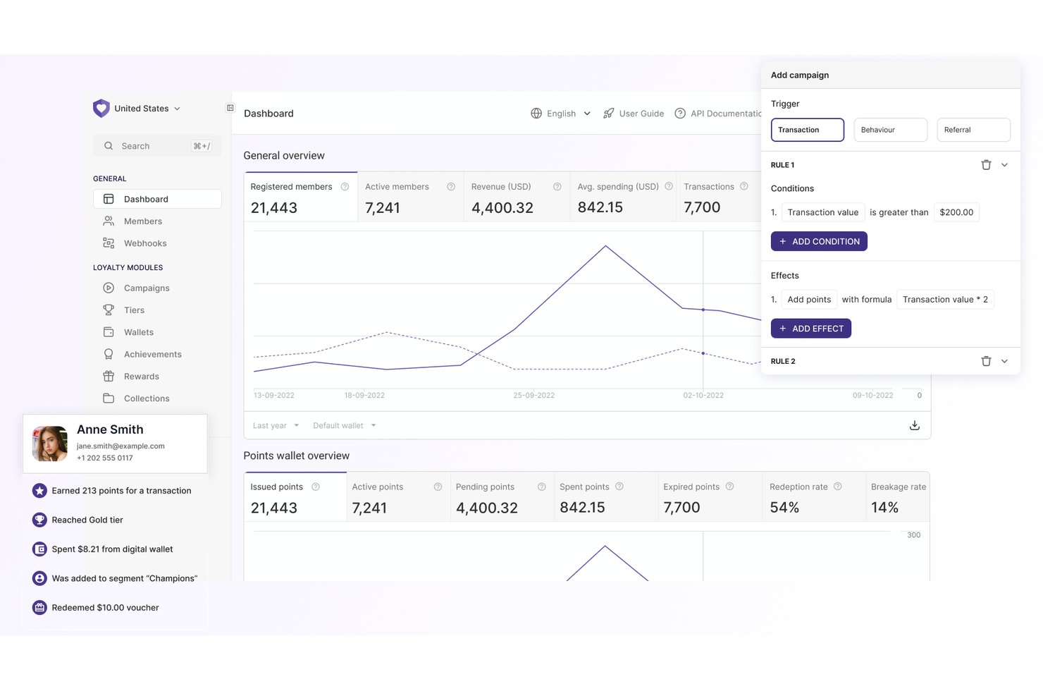 Open Loyalty screenshot - Les 10 Meilleurs Logiciels de Programmes de Fidélité pour le Commerce de Détail en 2026