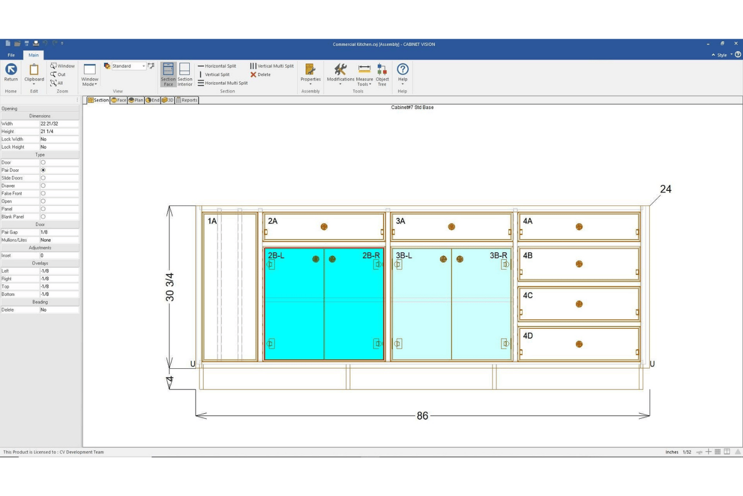 CABINET VISION by Hexagon screenshot - 10 meilleurs logiciels de gestion d’atelier de menuiserie en 2026
