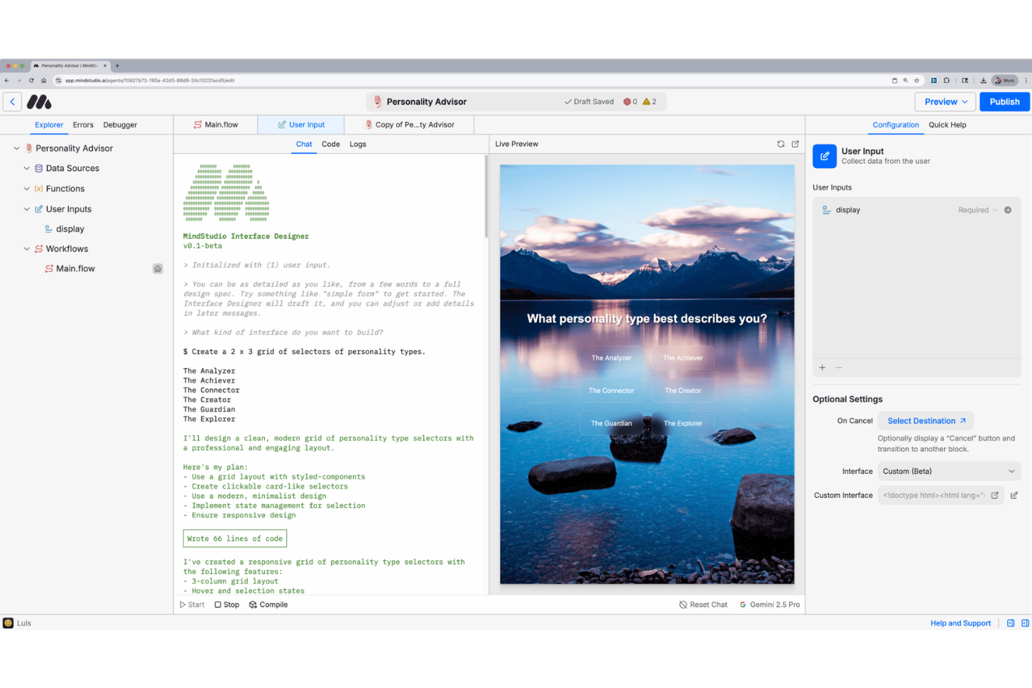 MindStudio Remy screenshot - 10 Best AI App Builders in 2026
