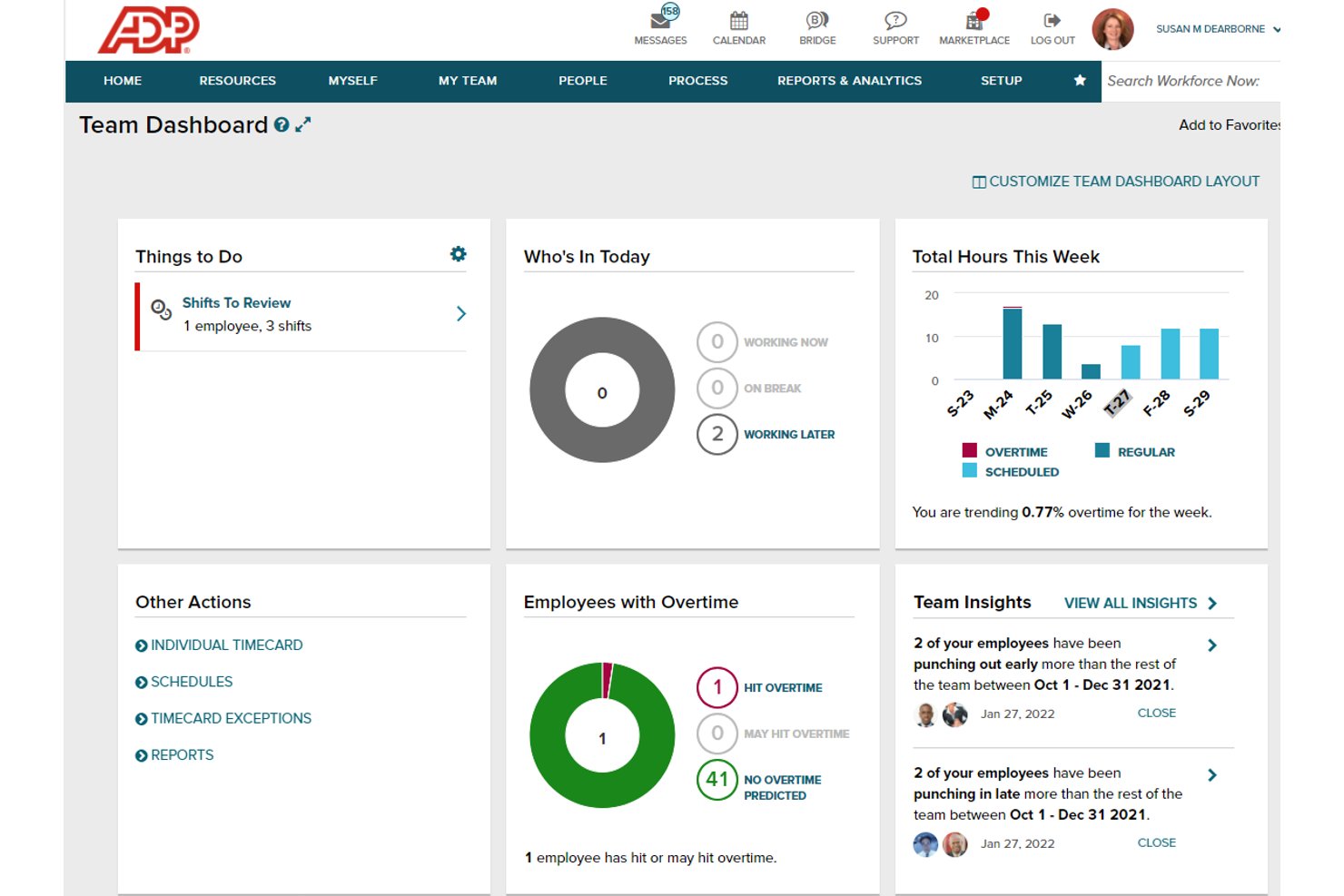 ADP screenshot - 10 Best Time Tracking Software in 2026