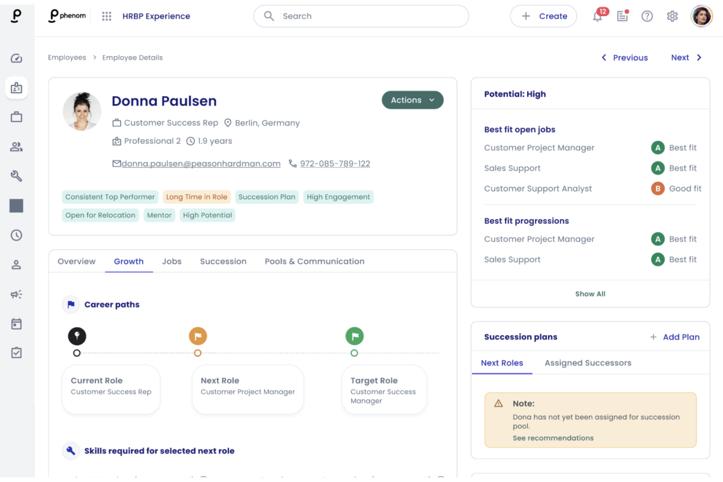 Phenom screenshot - 10 Best Career Management Software for Remote Teams in 2026