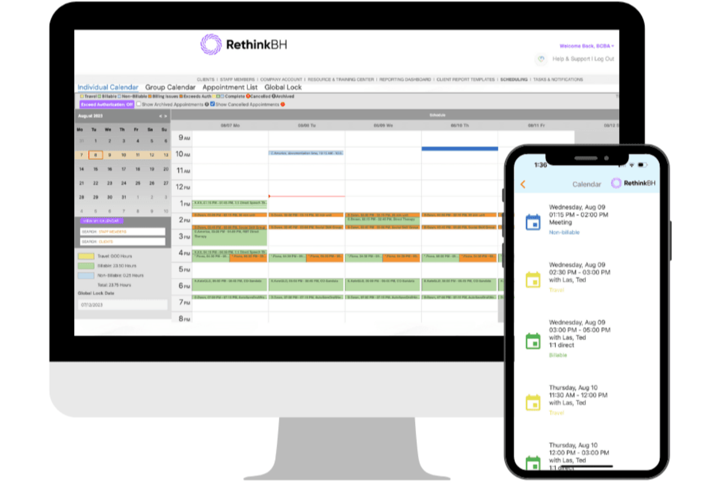 Rethink Behavioral Health screenshot - 10 Best ABA Billing Software in 2026