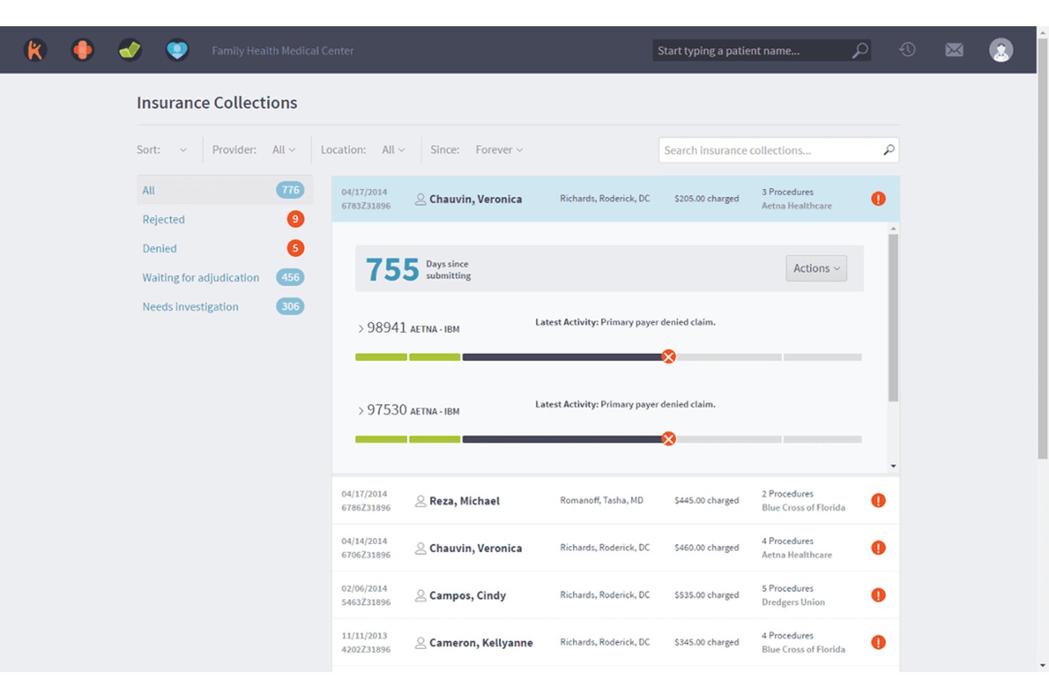 Kareo Billing screenshot - 10 Best EHR Billing Software in 2026