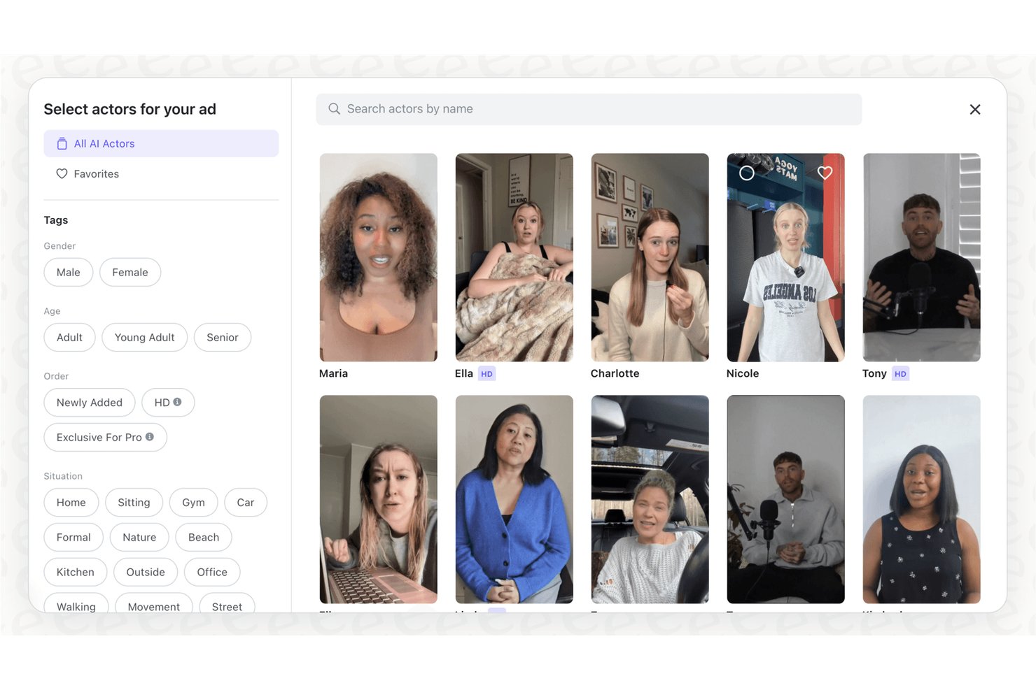 Arcads screenshot - 10 meilleures plateformes UGC IA en 2026