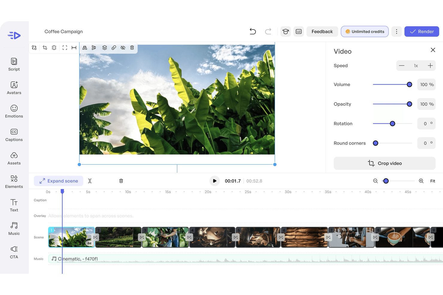 Creatify AI screenshot - 10 meilleures plateformes UGC IA en 2026