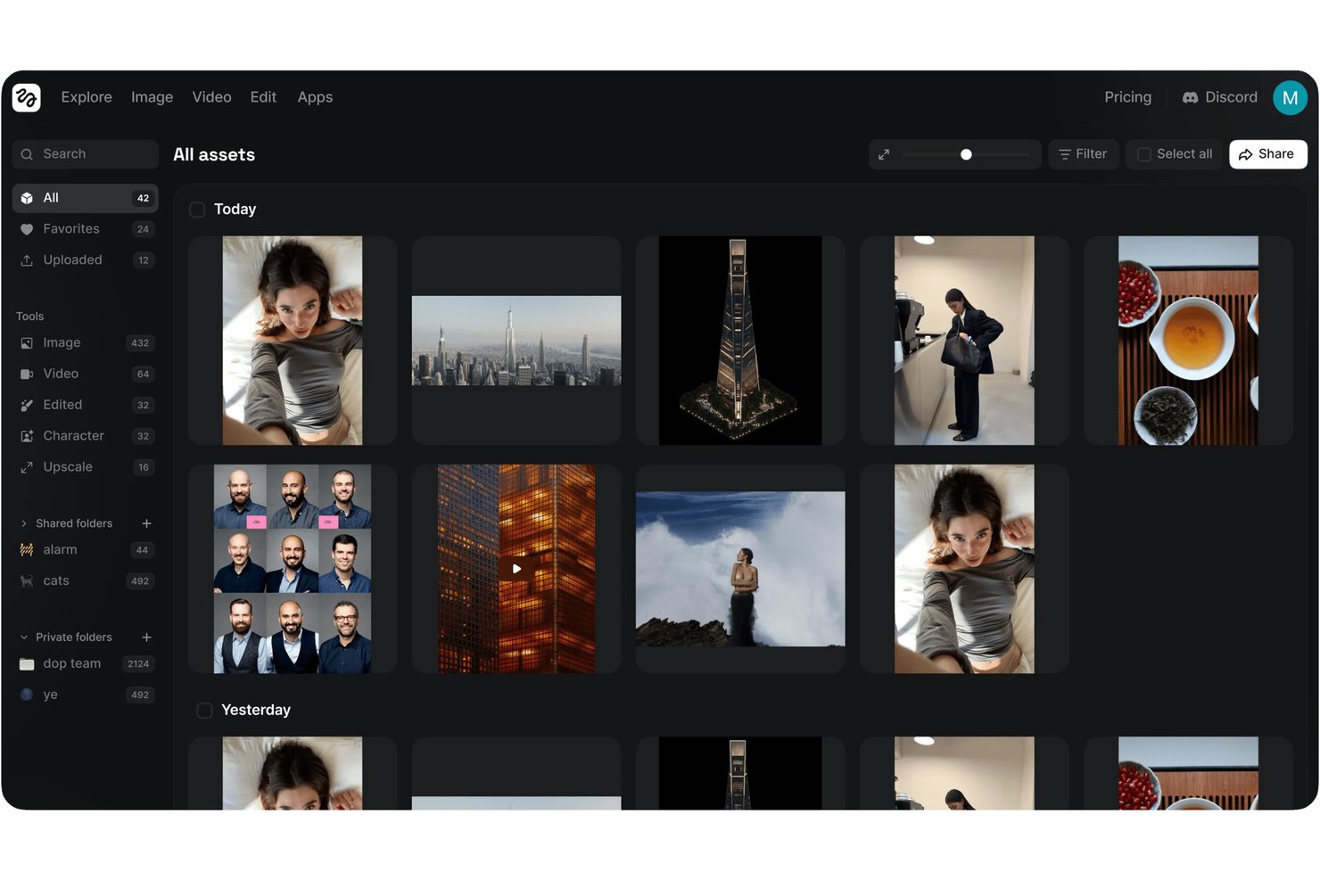 Higgsfield screenshot - 10 meilleures plateformes UGC IA en 2026