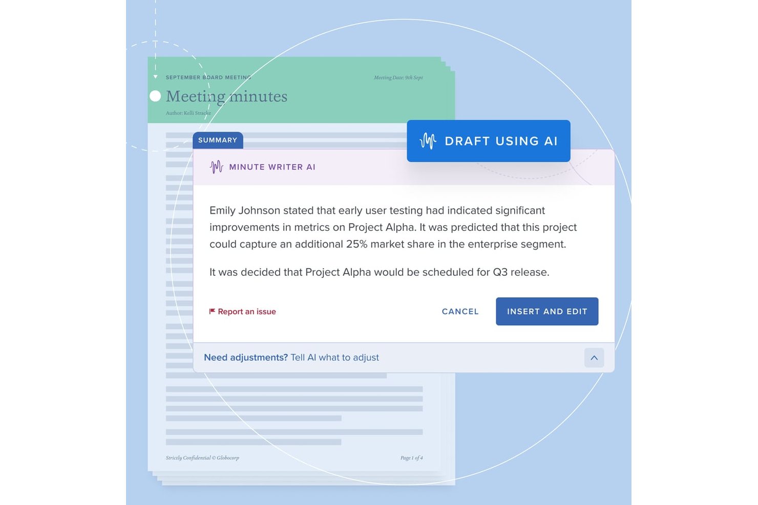 Board Intelligence screenshot - 10 Best AI Meeting Assistant Tools Reviewed in 2026