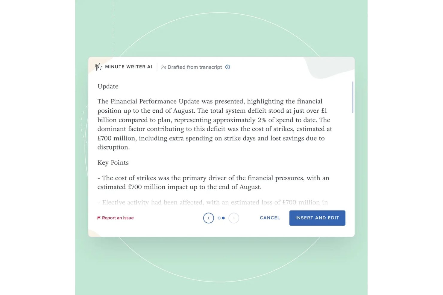 Board Intelligence screenshot - 10 Best Meeting Summary AI Tools for 2026