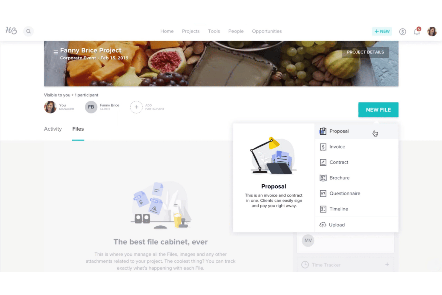 HoneyBook screenshot - Die 10 besten Angebots- und Vorschlagssoftwares 2026