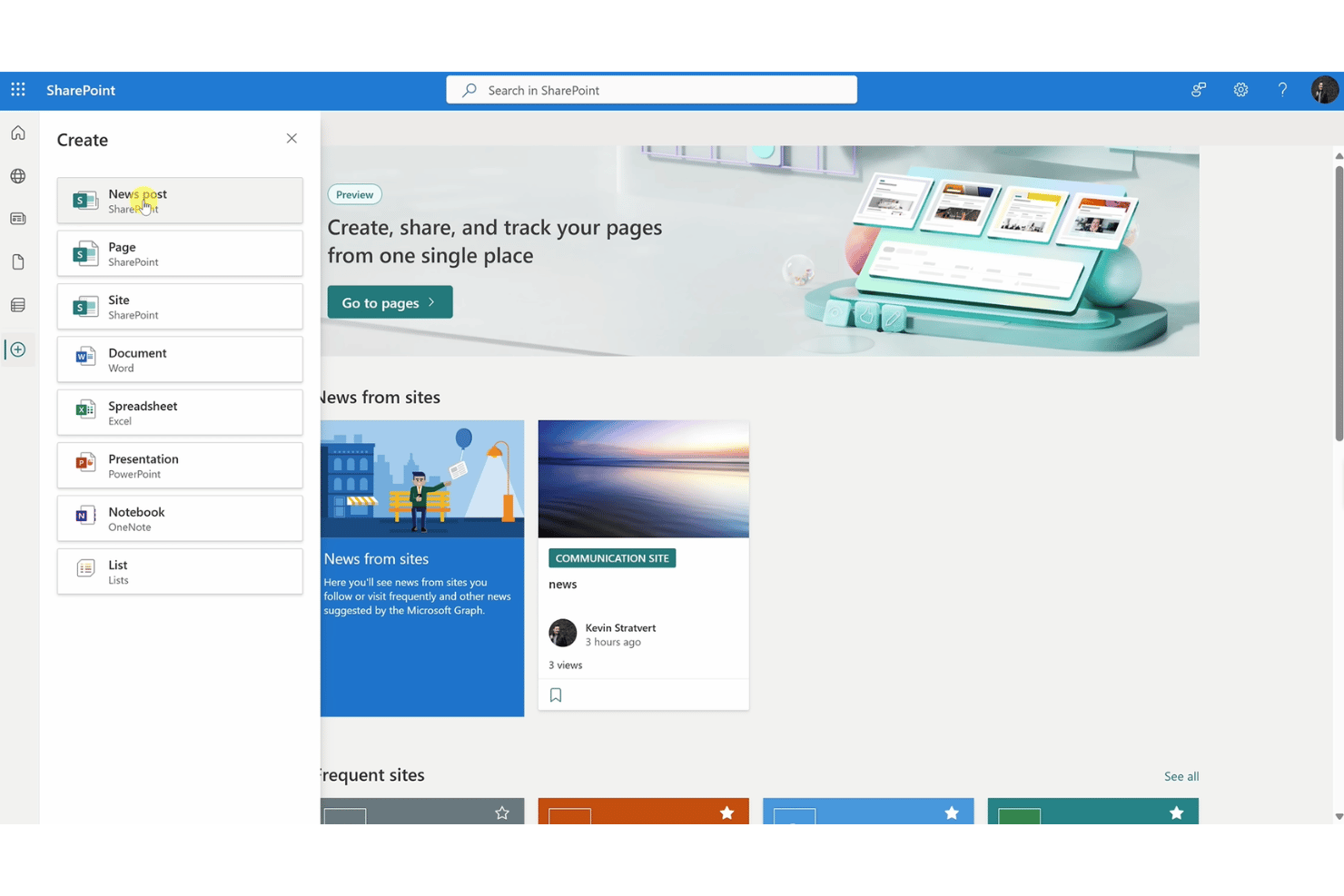 Microsoft SharePoint screenshot - Die 10 besten Enterprise-Wissensmanagement-Softwarelösungen 2026