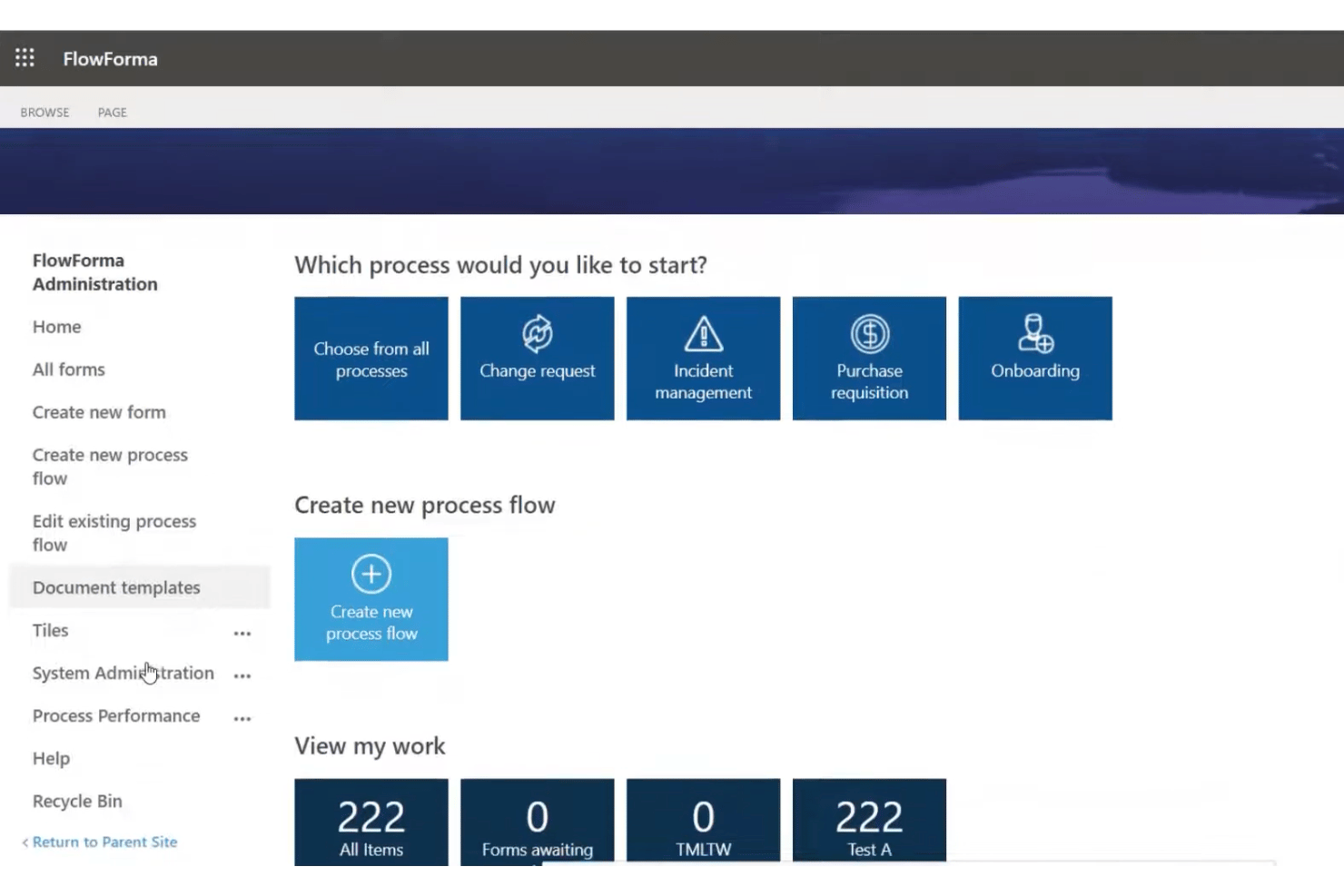 Flowforma screenshot - 10 Best Process Optimization Software in 2026