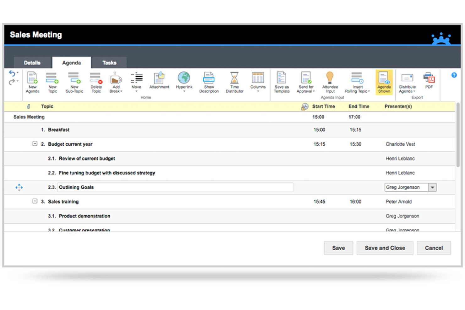 MeetingBooster screenshot - 10 Best Enterprise Meeting Management Software in 2026