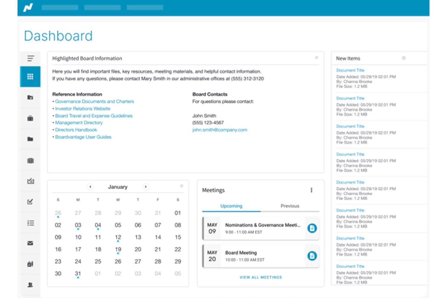 Nasdaq Boardvantage screenshot - 10 Best Enterprise Meeting Management Software in 2026