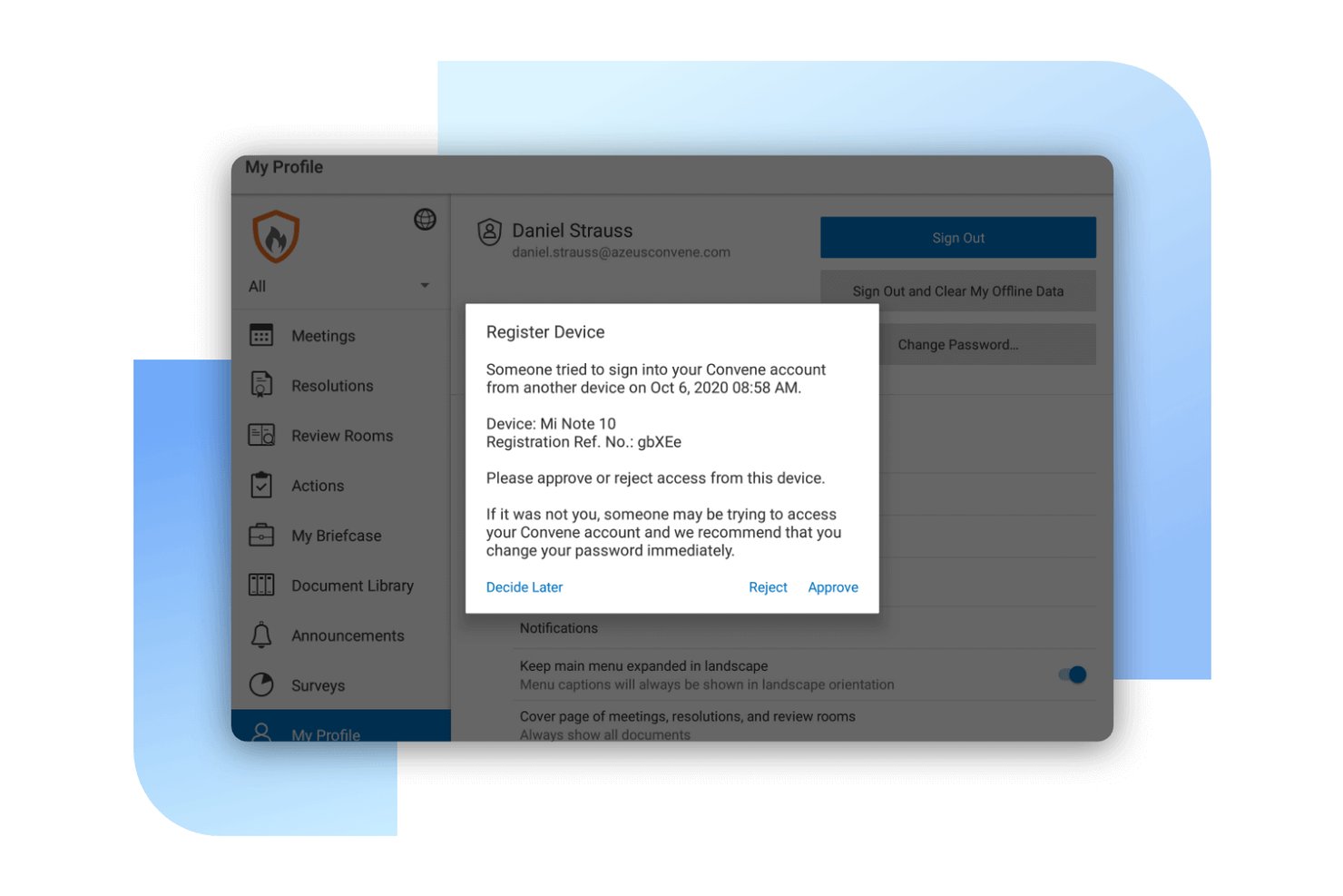 Convene screenshot - 10 Best Enterprise Meeting Management Software in 2026