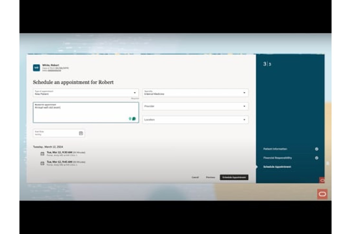 Oracle Health screenshot - 10 Mejores Software de Programación EMR en 2026