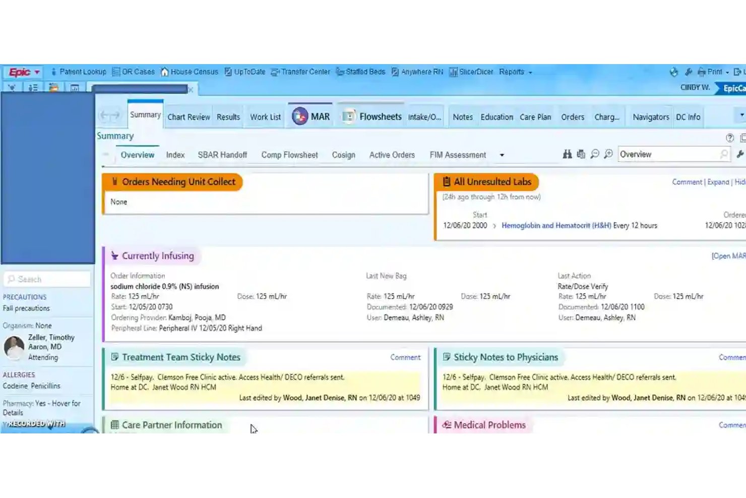Epic EMR Software screenshot - 10 migliori software di portale paziente EMR nel 2026