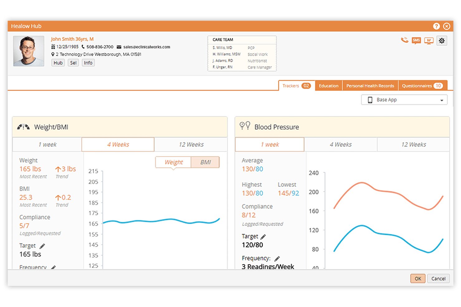 eClinicalWorks screenshot - 10 migliori software di portale paziente EMR nel 2026