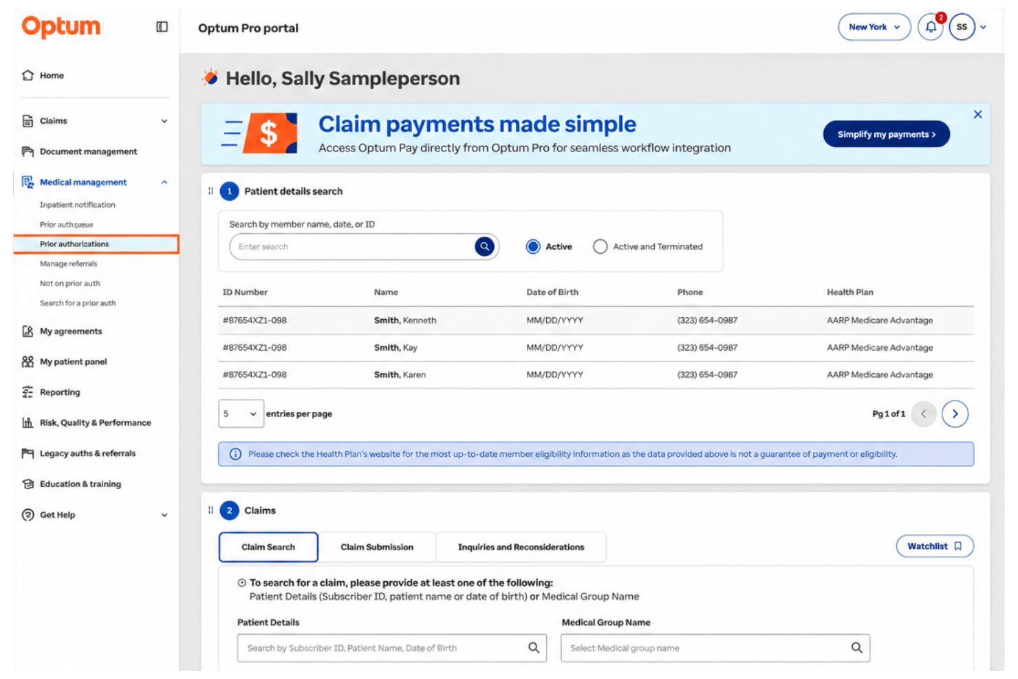 Optum (Change Healthcare) screenshot - 10 Best Healthcare EDI Software in 2026