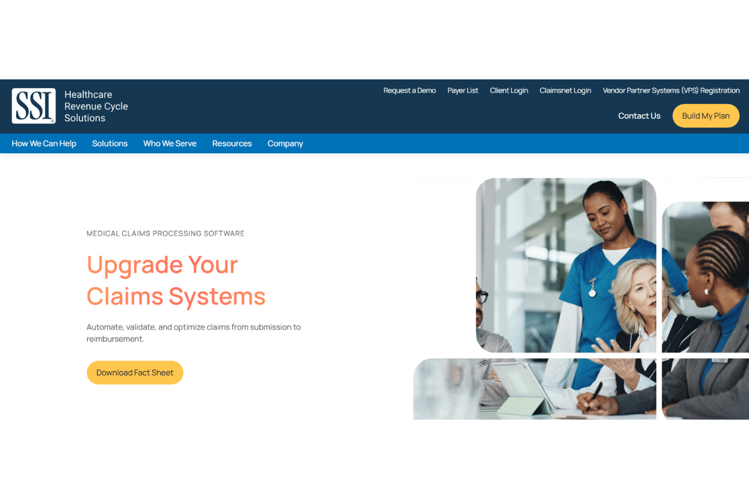 SSI Group screenshot - 10 Best Clearinghouse Billing Software in 2026