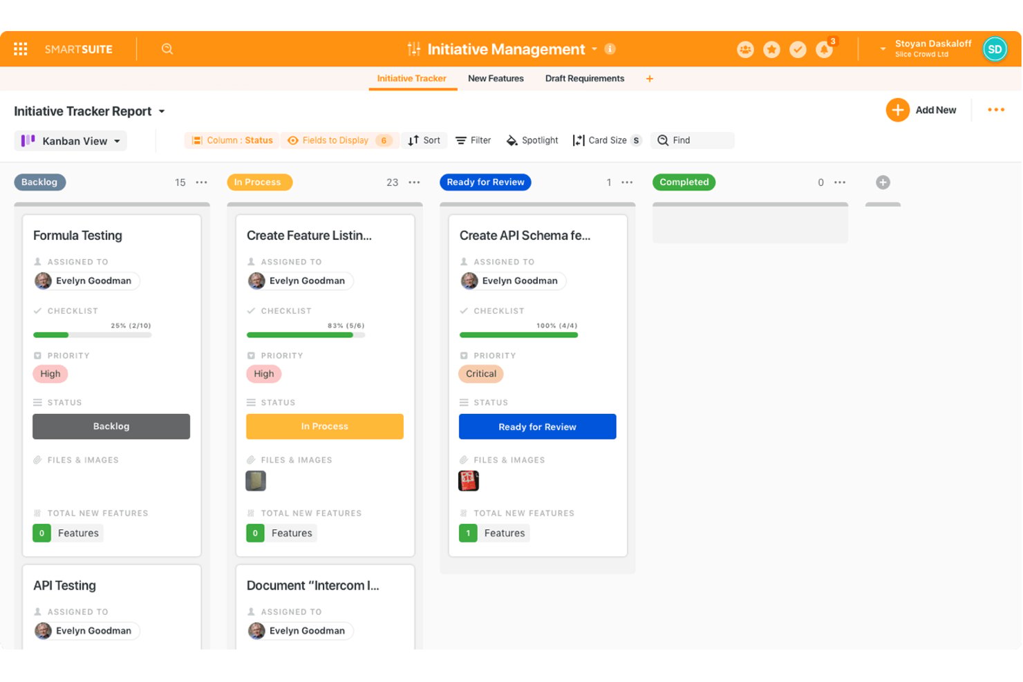 SmartSuite screenshot - 10 Best Task Management Software in 2026