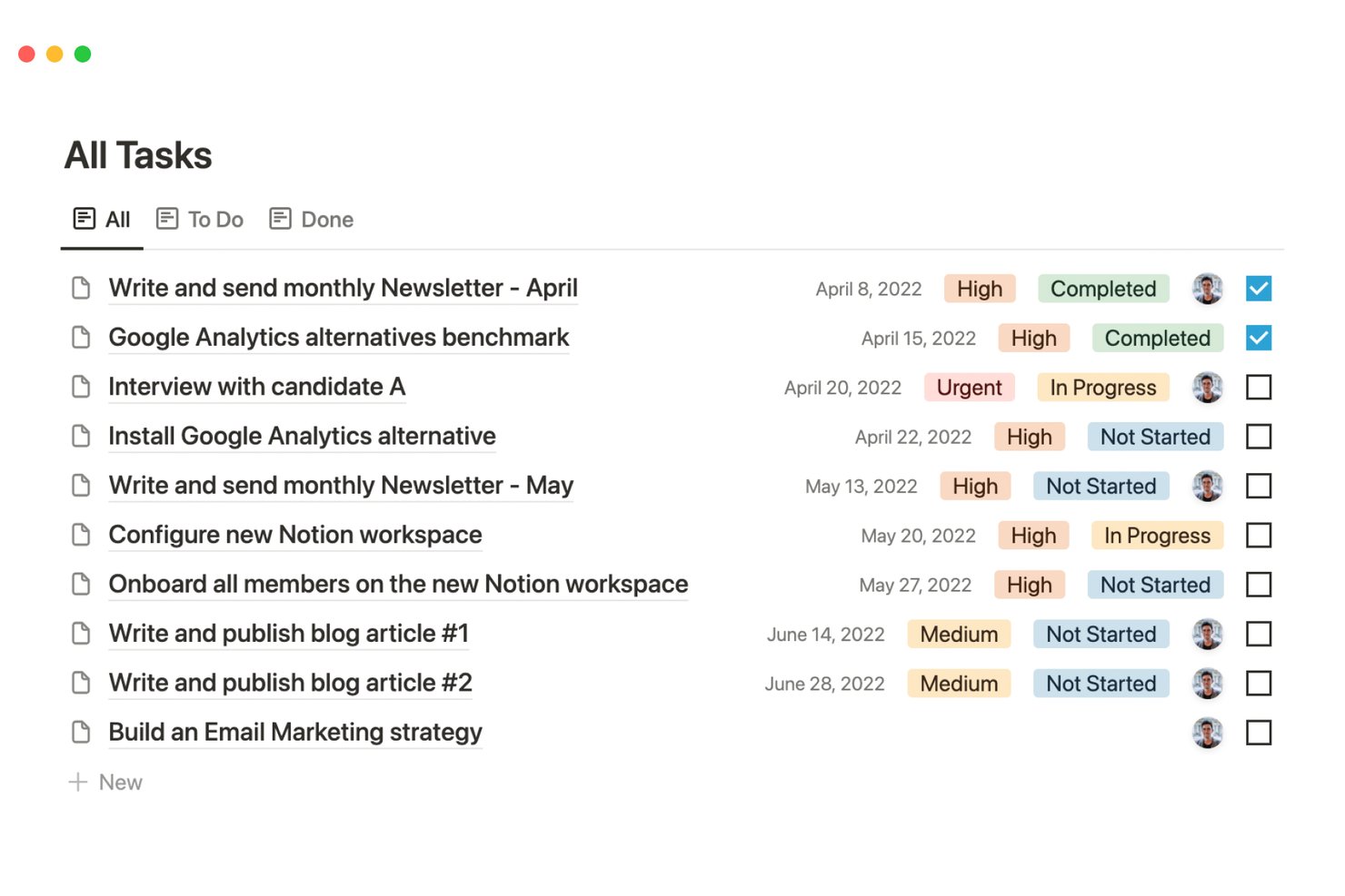 Notion screenshot - 10 Best Task Management Software in 2026