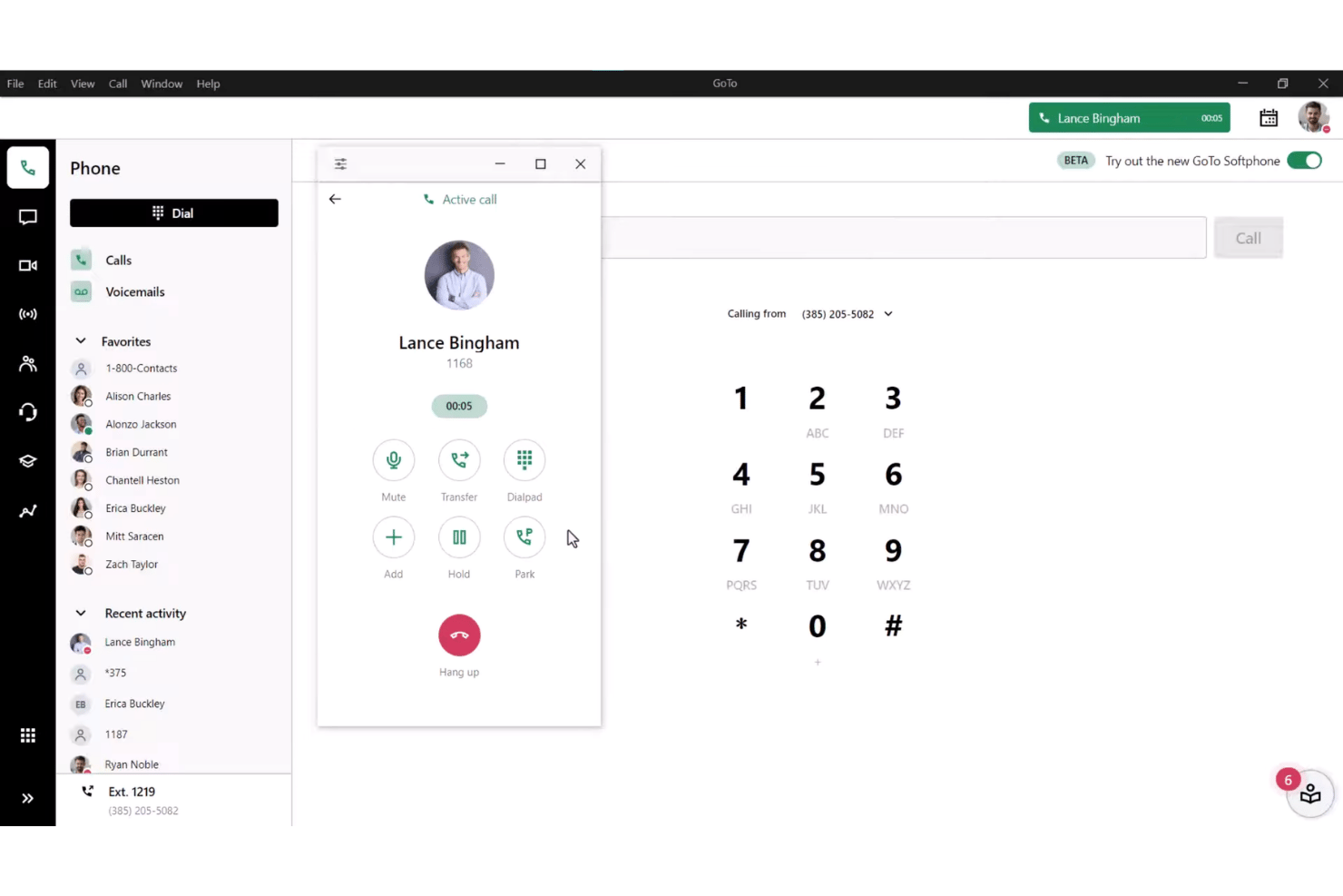 GoTo Connect screenshot - 10 Best Cloud VoIP Phone System in 2026