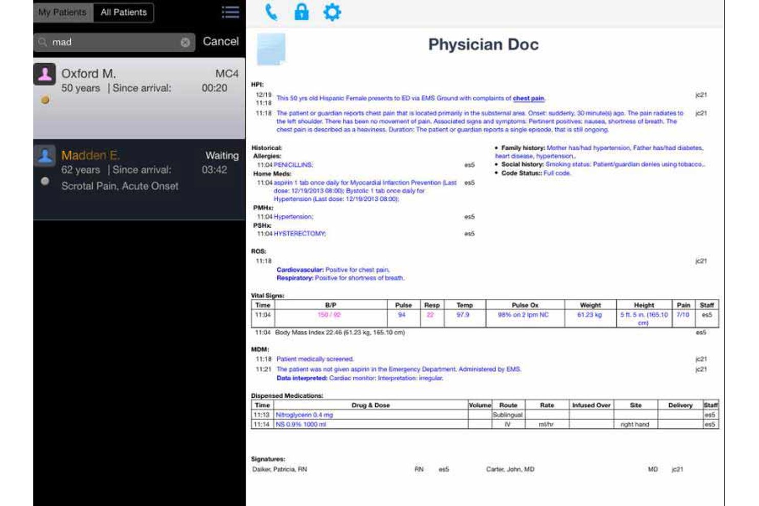 MEDHOST screenshot - 10 beste EMR-ziekenhuissoftwareprogramma’s in 2026