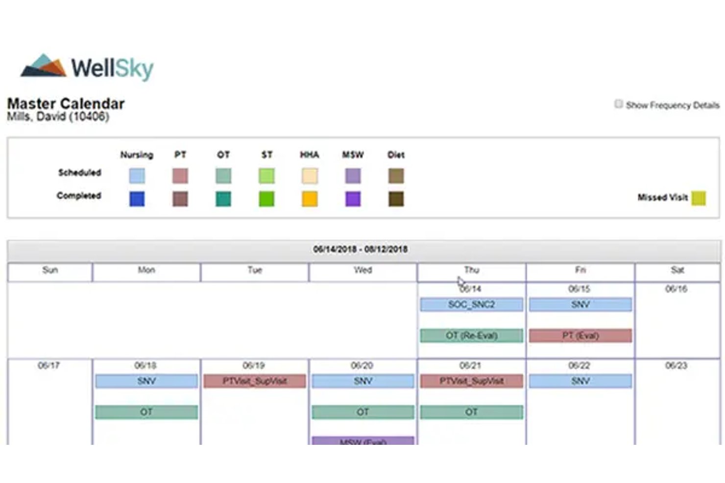 WellSky screenshot - 10 meilleurs logiciels EMR pour hôpitaux en 2026