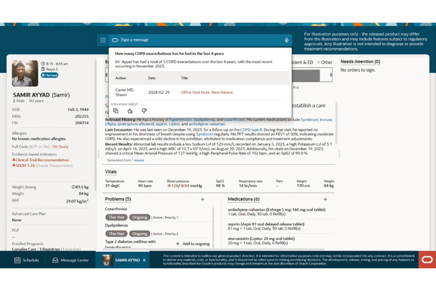 Oracle Health screenshot - 10 Best Surgery EMR Software in 2026