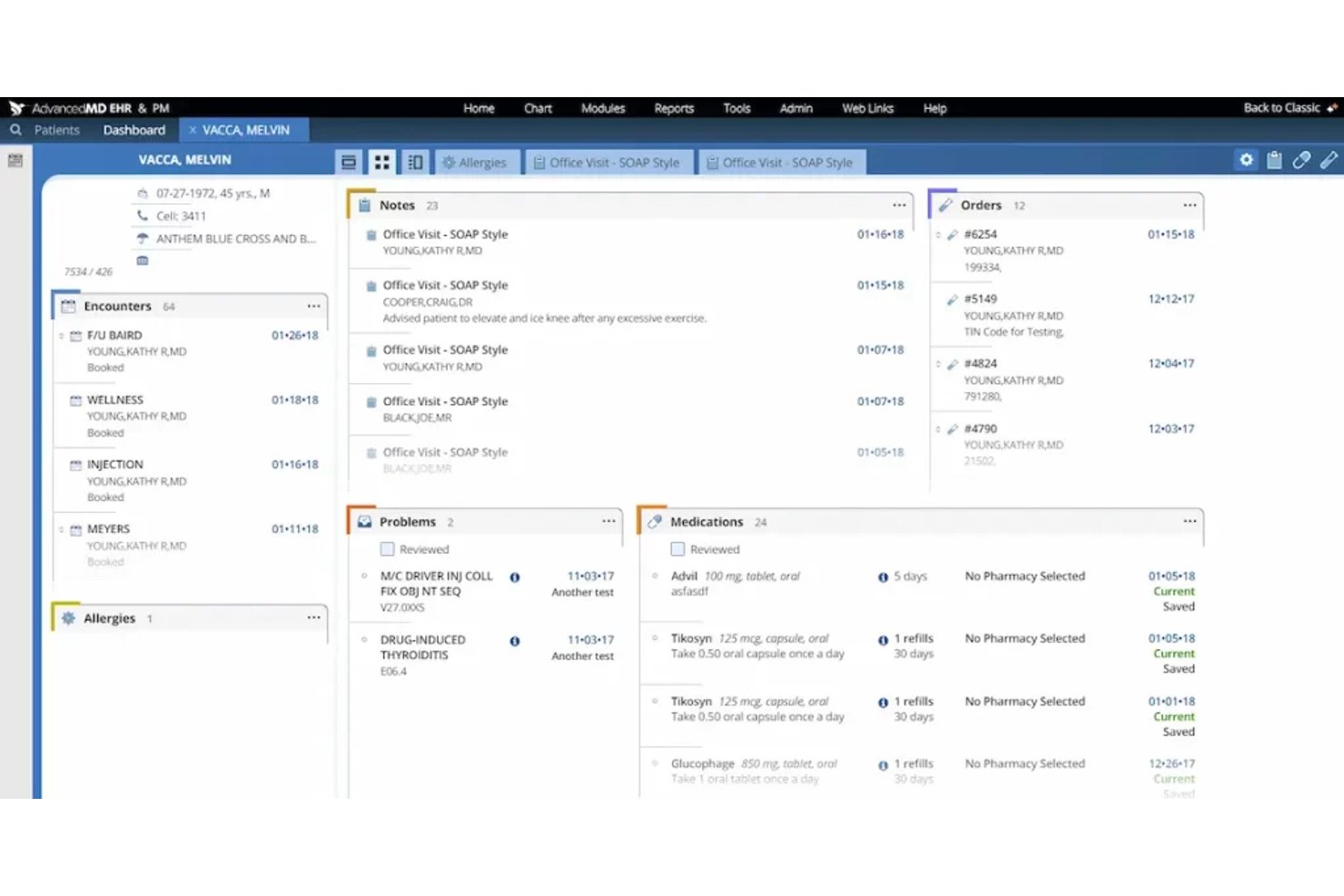 AdvancedMD screenshot - 10 Best Surgery EMR Software in 2026