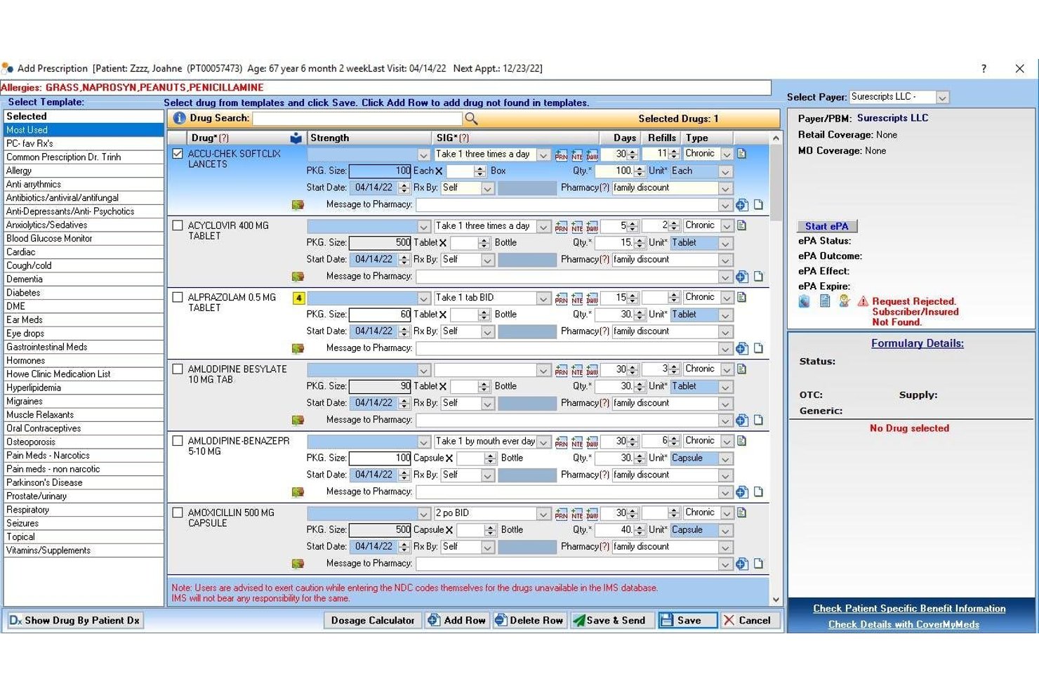 CosmetiSuite screenshot - 10 beste EPD-software voor praktijken voor plastische chirurgie in 2026
