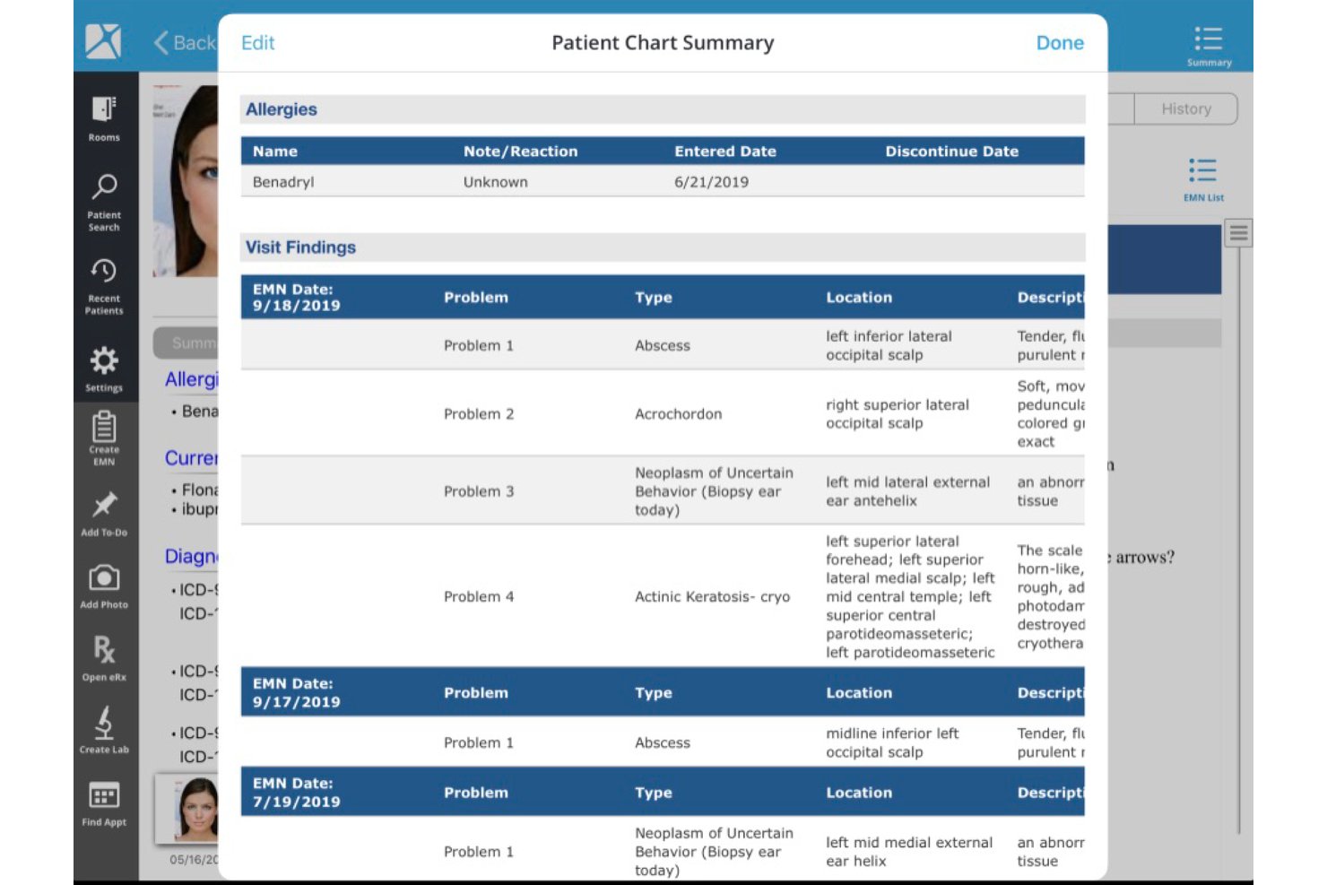 4D EMR screenshot - 10 beste EPD-software voor praktijken voor plastische chirurgie in 2026