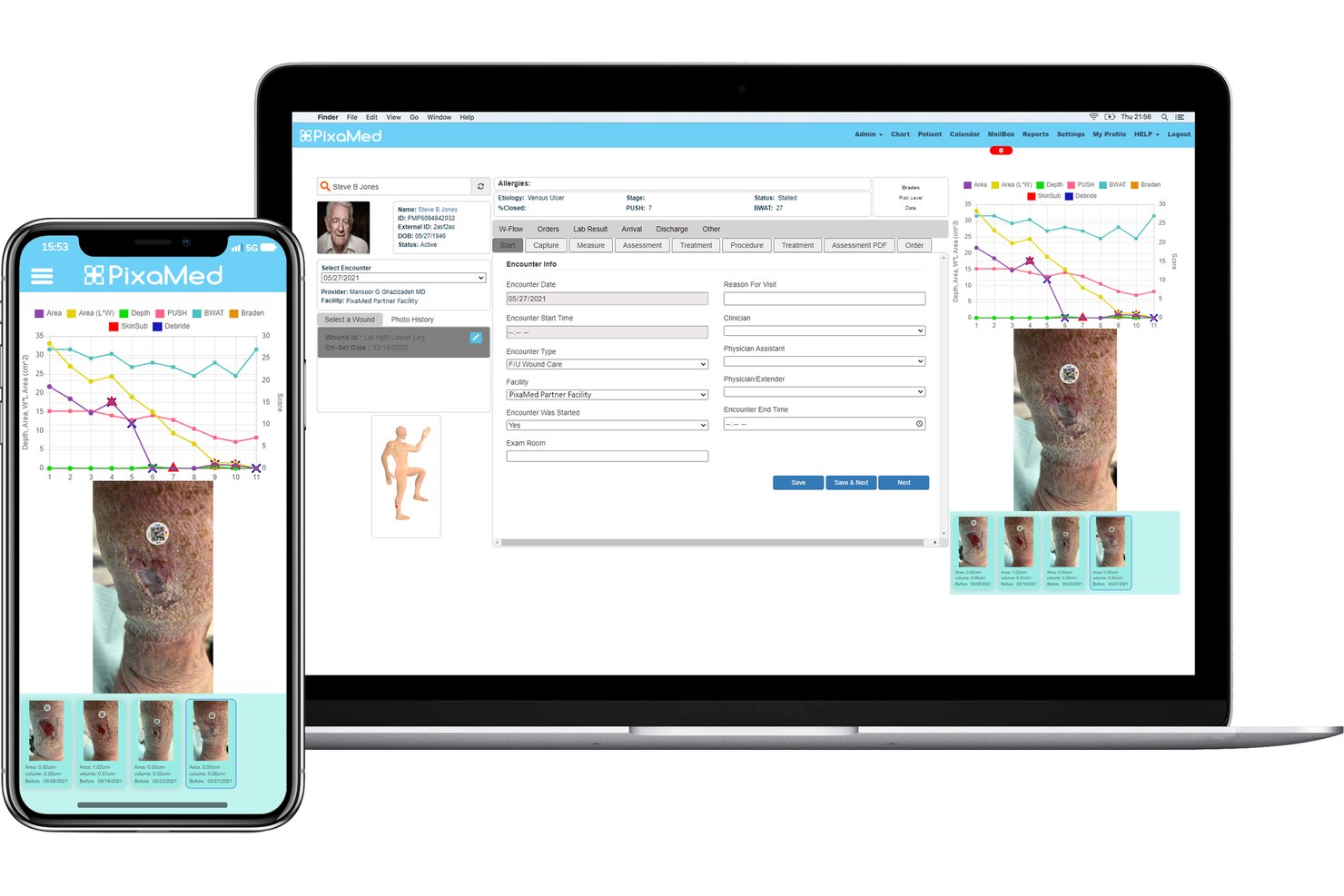 PixaMed screenshot - 10 Best Wound Care EMR Software in 2026