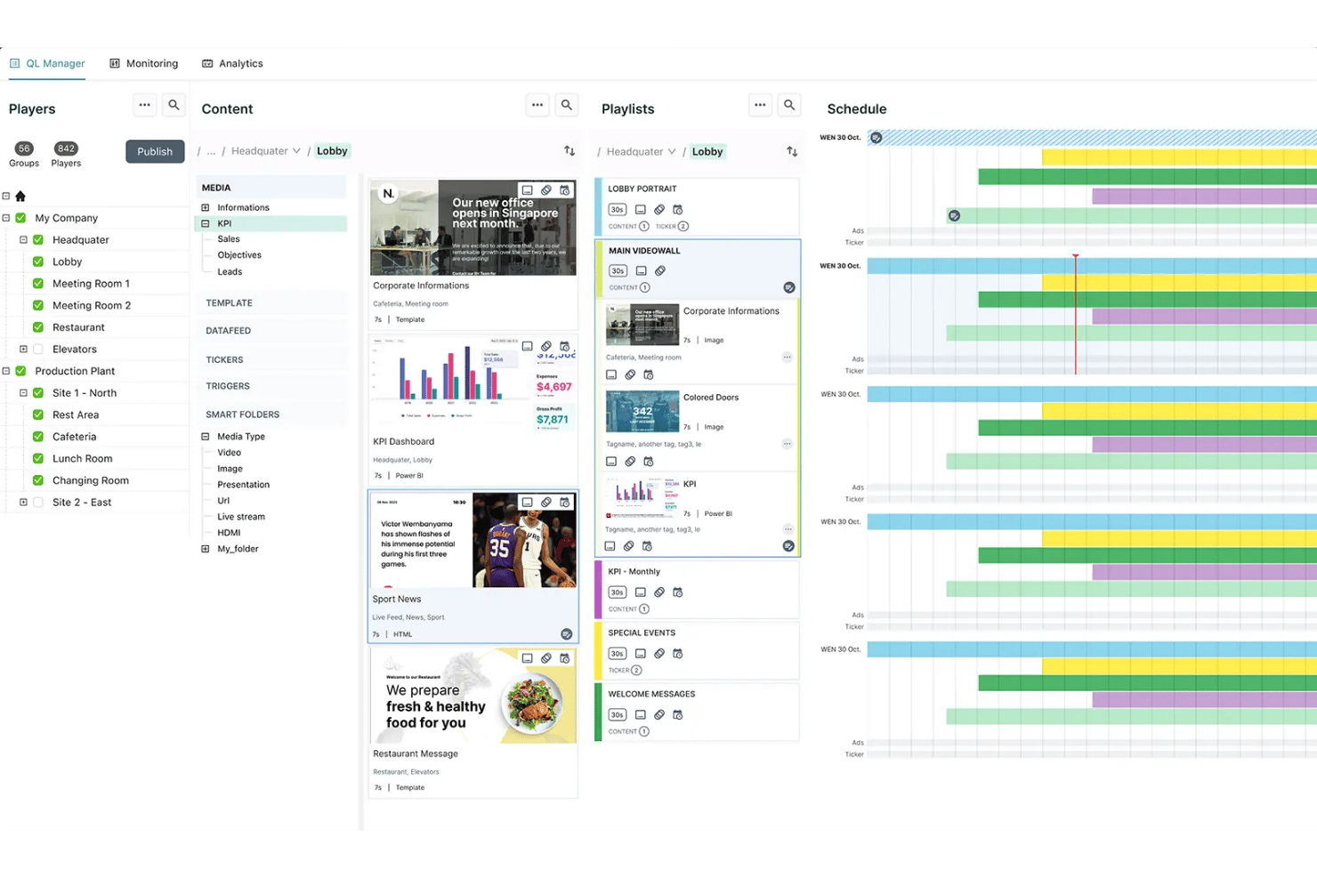 Navori screenshot - 10 Best Digital Signage CMS In 2026