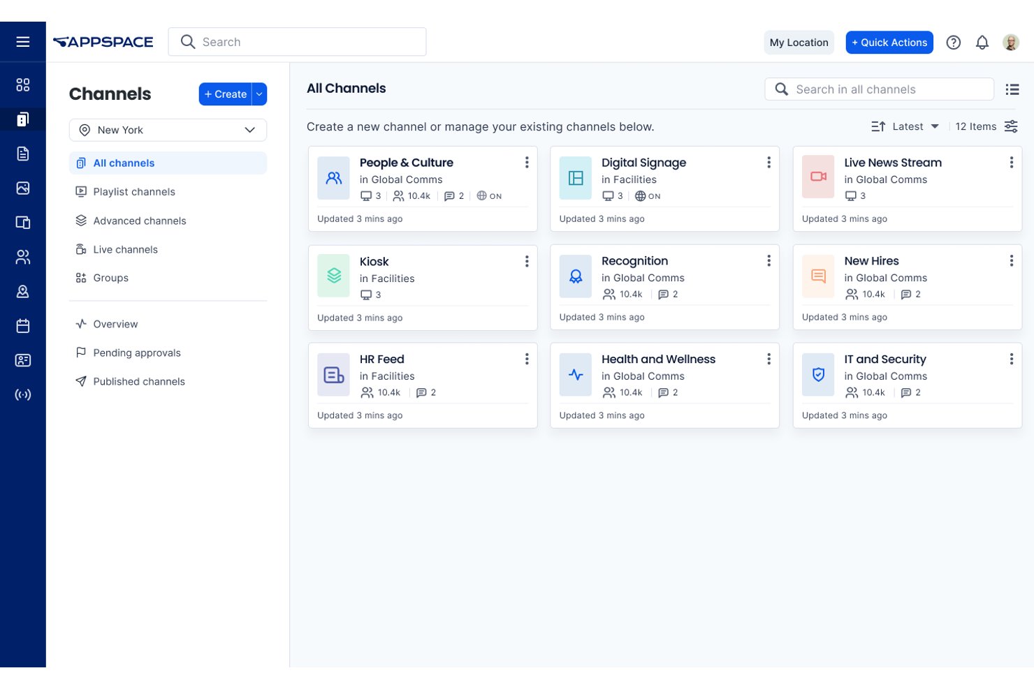Appspace screenshot - 10 Best Digital Signage CMS In 2026