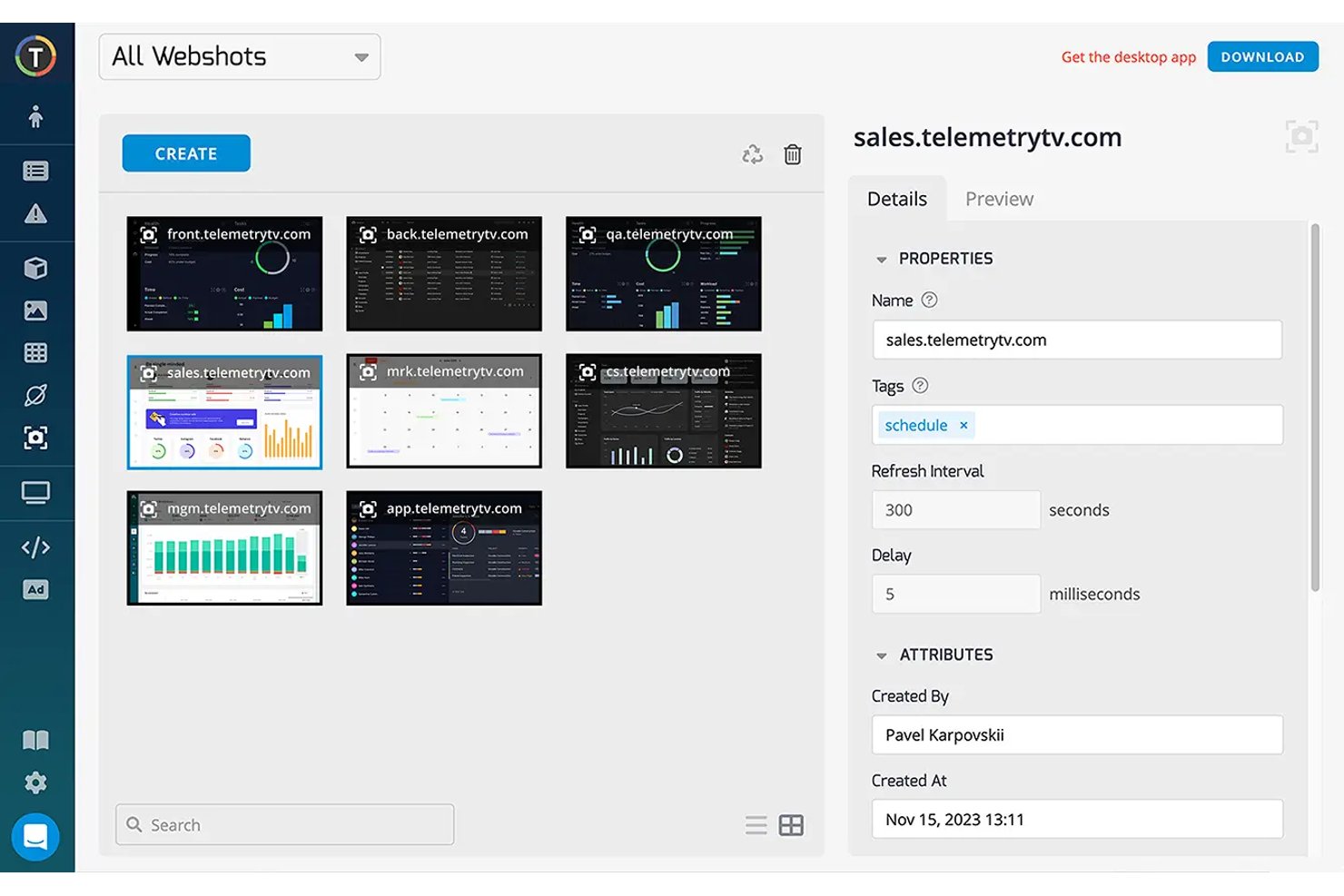 TelemetryTV screenshot - 10 Best Digital Signage CMS In 2026