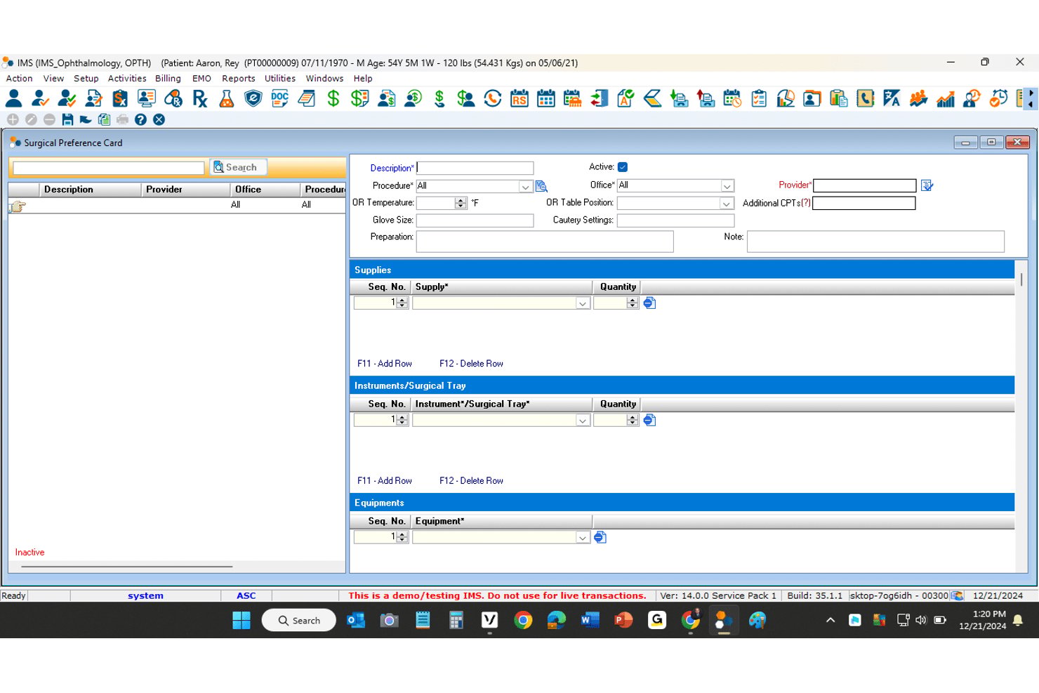 1st Providers Choice screenshot - 10 meilleurs logiciels DME pour centres de chirurgie ambulatoire en 2026