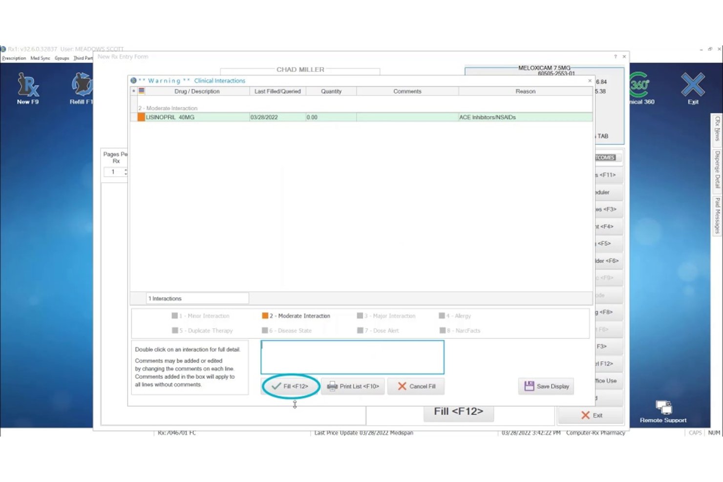 Computer-Rx screenshot - 10 migliori software di fatturazione per farmacie nel 2026