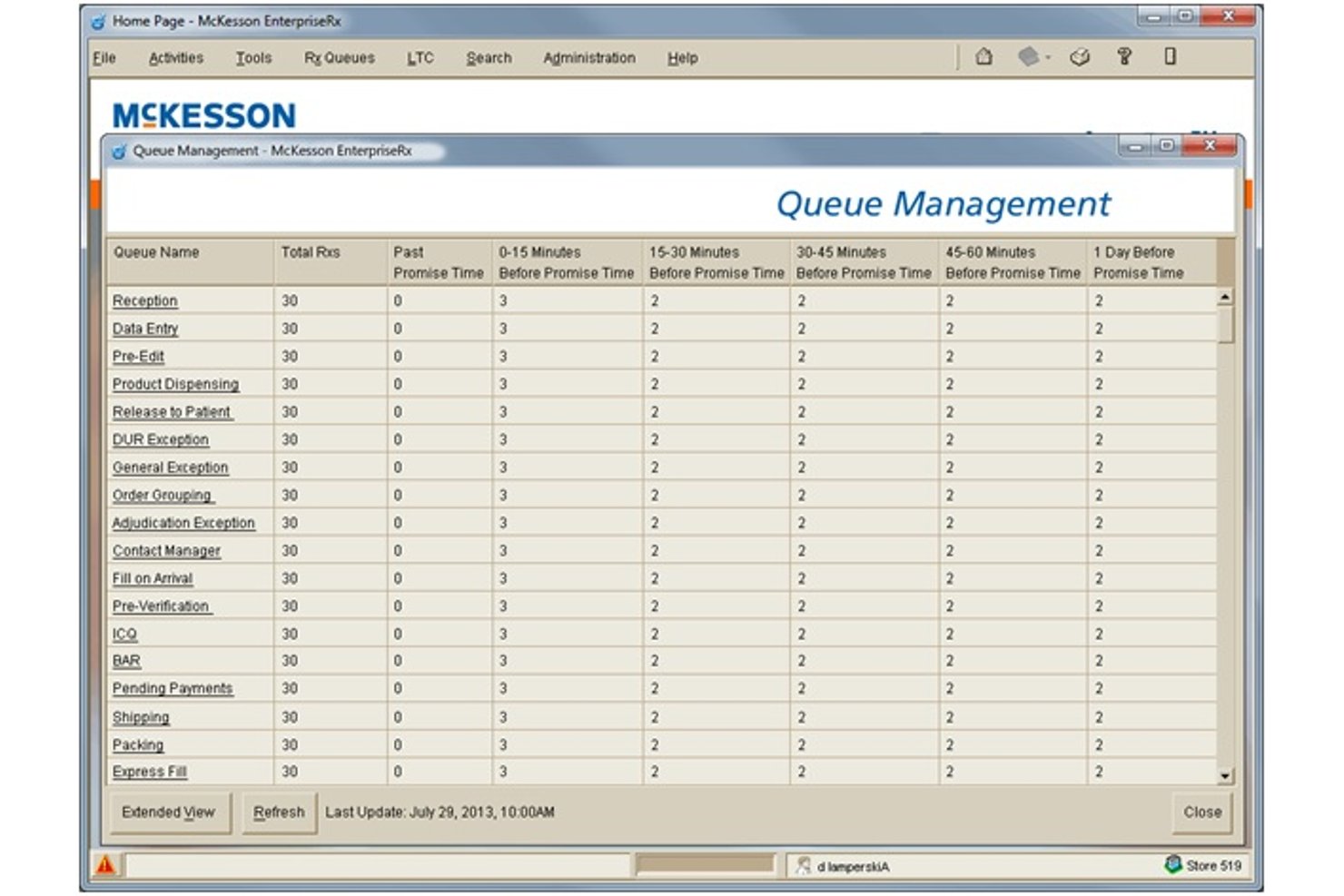 McKesson EnterpriseRx screenshot - 10 migliori software di fatturazione per farmacie nel 2026