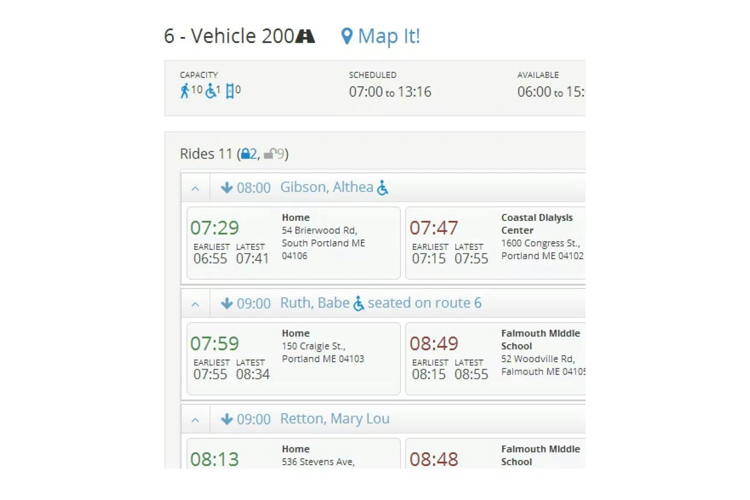TripMaster screenshot - 10 Mejores Software de Facturación para Transporte Médico No Urgente en 2026