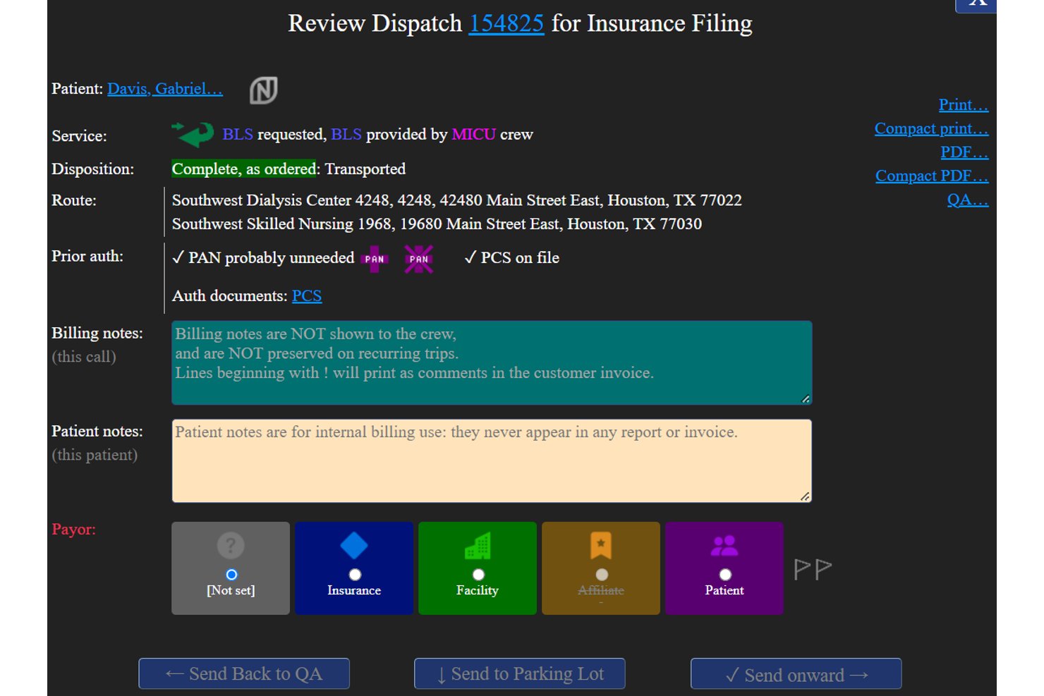AngelTrack screenshot - 10 Mejores Software de Facturación para Transporte Médico No Urgente en 2026