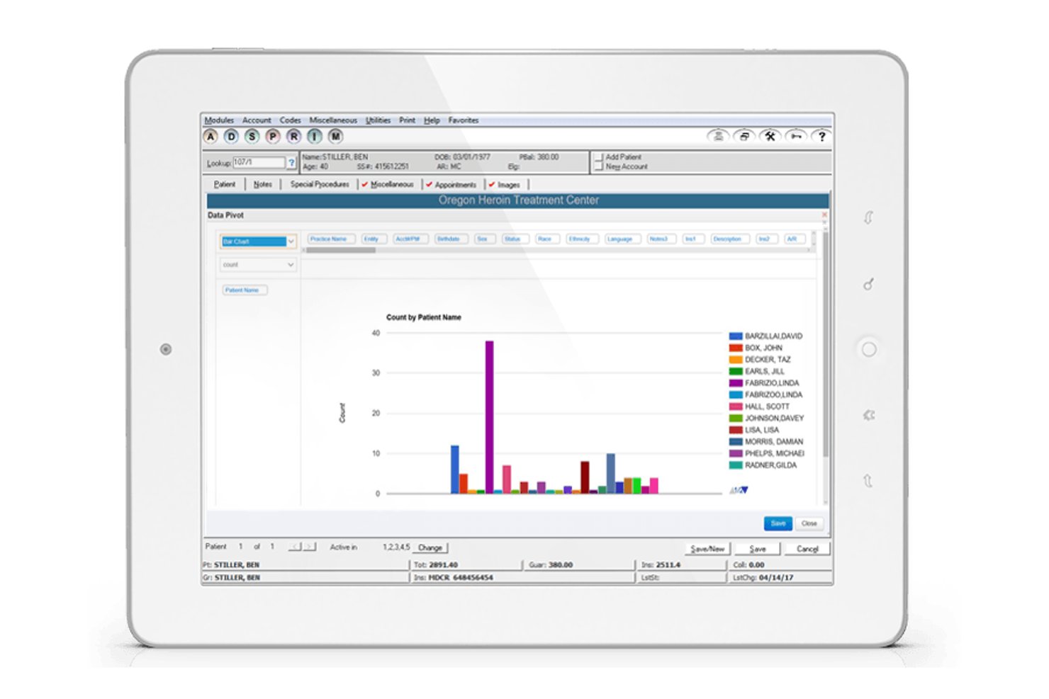 ADSC screenshot - 10 migliori software di fatturazione medica all’ingrosso nel 2026
