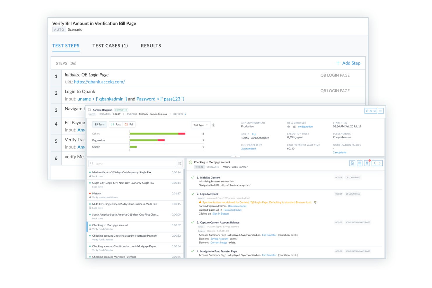 ACCELQ screenshot - 10 Best SaaS Testing Tools Reviewed in 2026