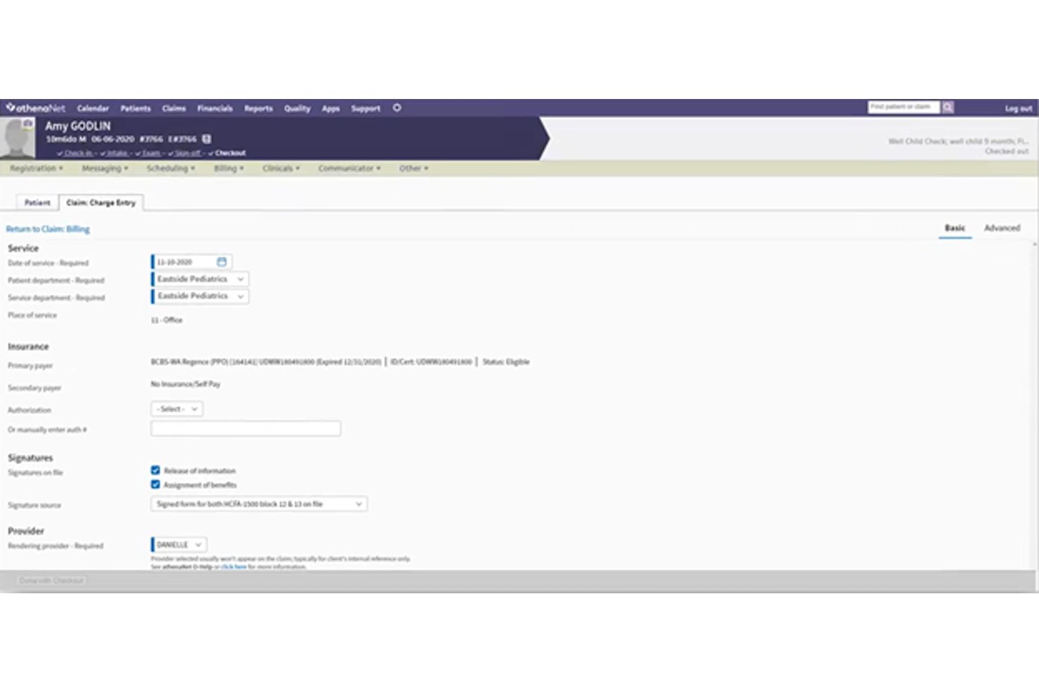 Athenahealth screenshot - 10 Beste medische facturatiesoftware voor thuisbedrijven in 2026