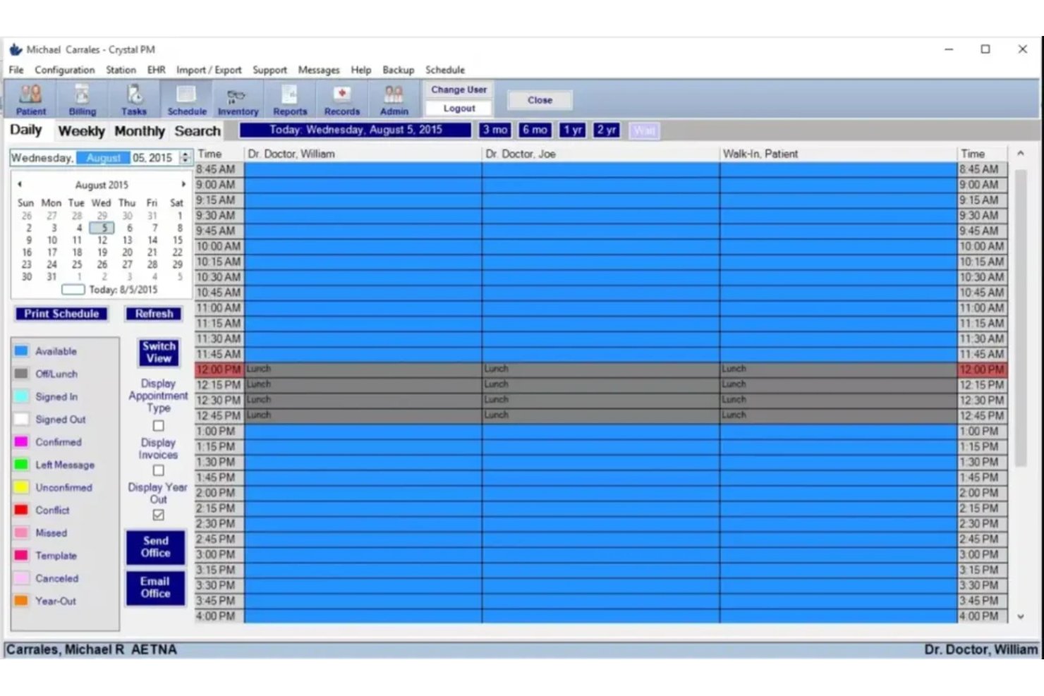 Crystal Practice Management screenshot - 10 Best Optometry EMR Software in 2026