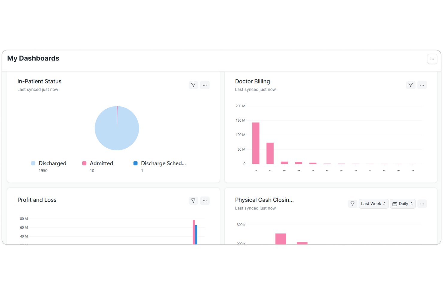 ERPNext Healthcare screenshot - 10 Best Open Source Medical Billing Software in 2026